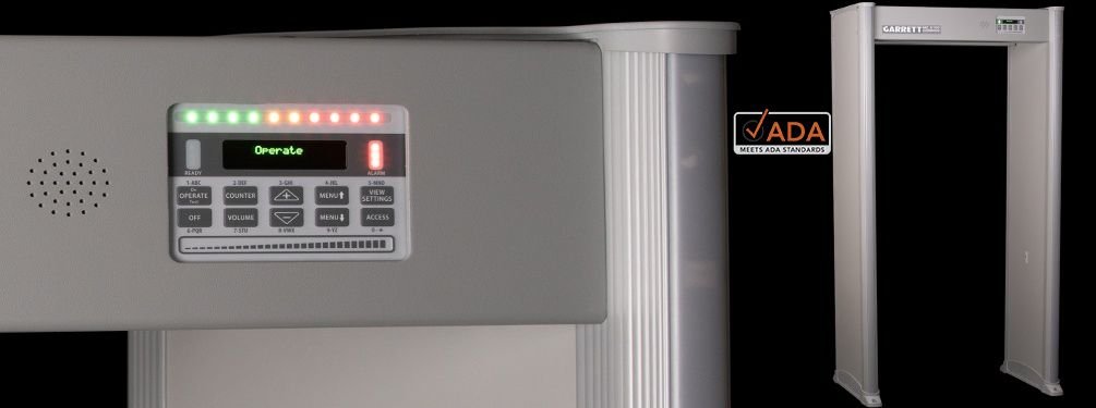 MZ 6100™ Walk-Through Metal Detector